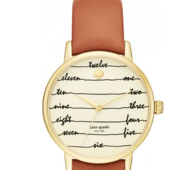 KATE SPADE metro - chalkboard' leather strap watch - Picture 15 of 15